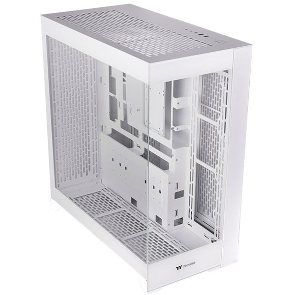 Thermaltake cte e660 mx snow midi tower behuizing (wit | 2x usb-a | 1x usb-c | tempered glass)