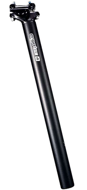 Ergotec zadelpen atar 31,6 x 350 zwart mat