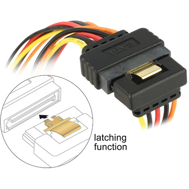 DeLOCK DeLOCK SATA 15-pins > 2 x SATA 15-pins voeding
