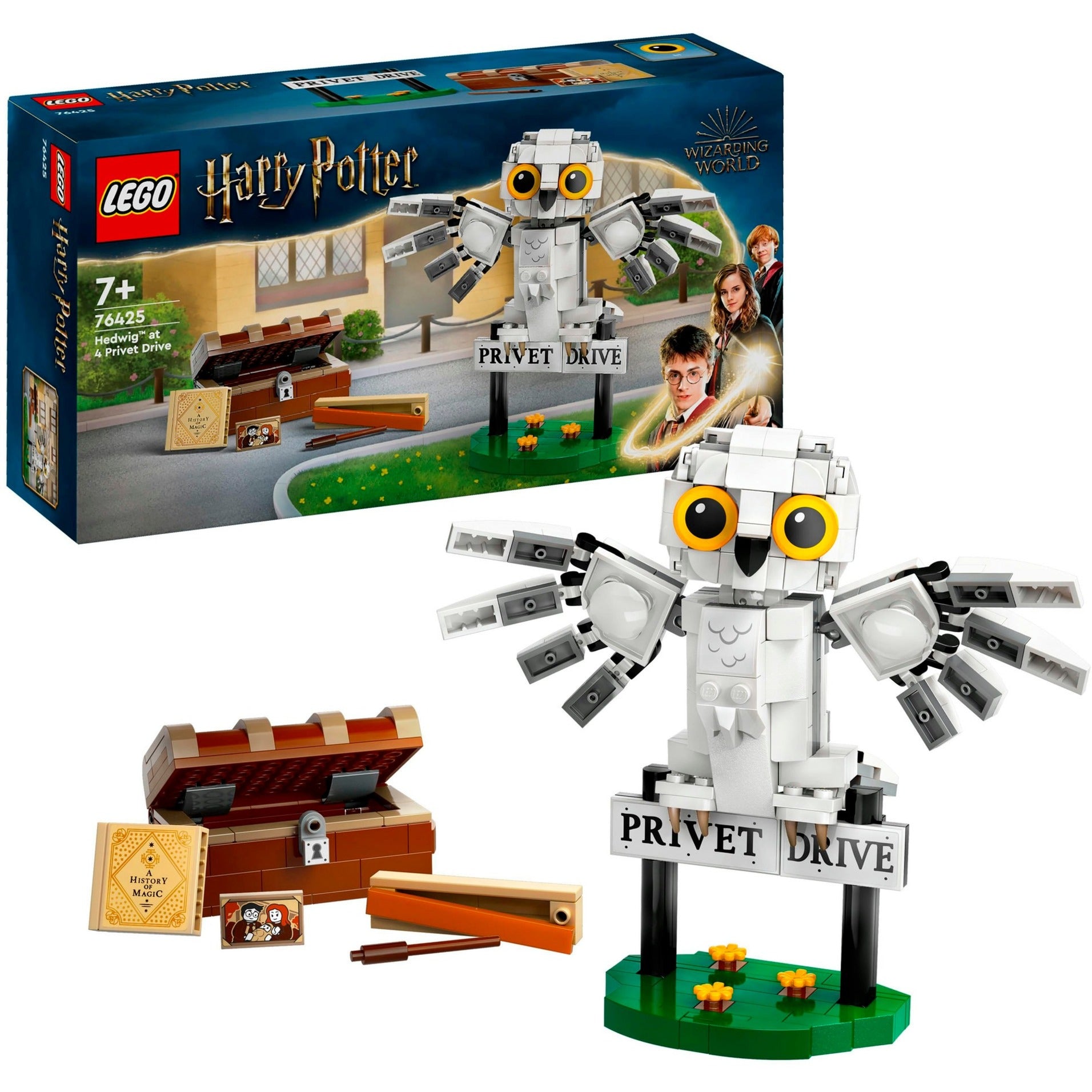 Lego harry potter hedwig™ bij ligusterlaan 4 - 76425