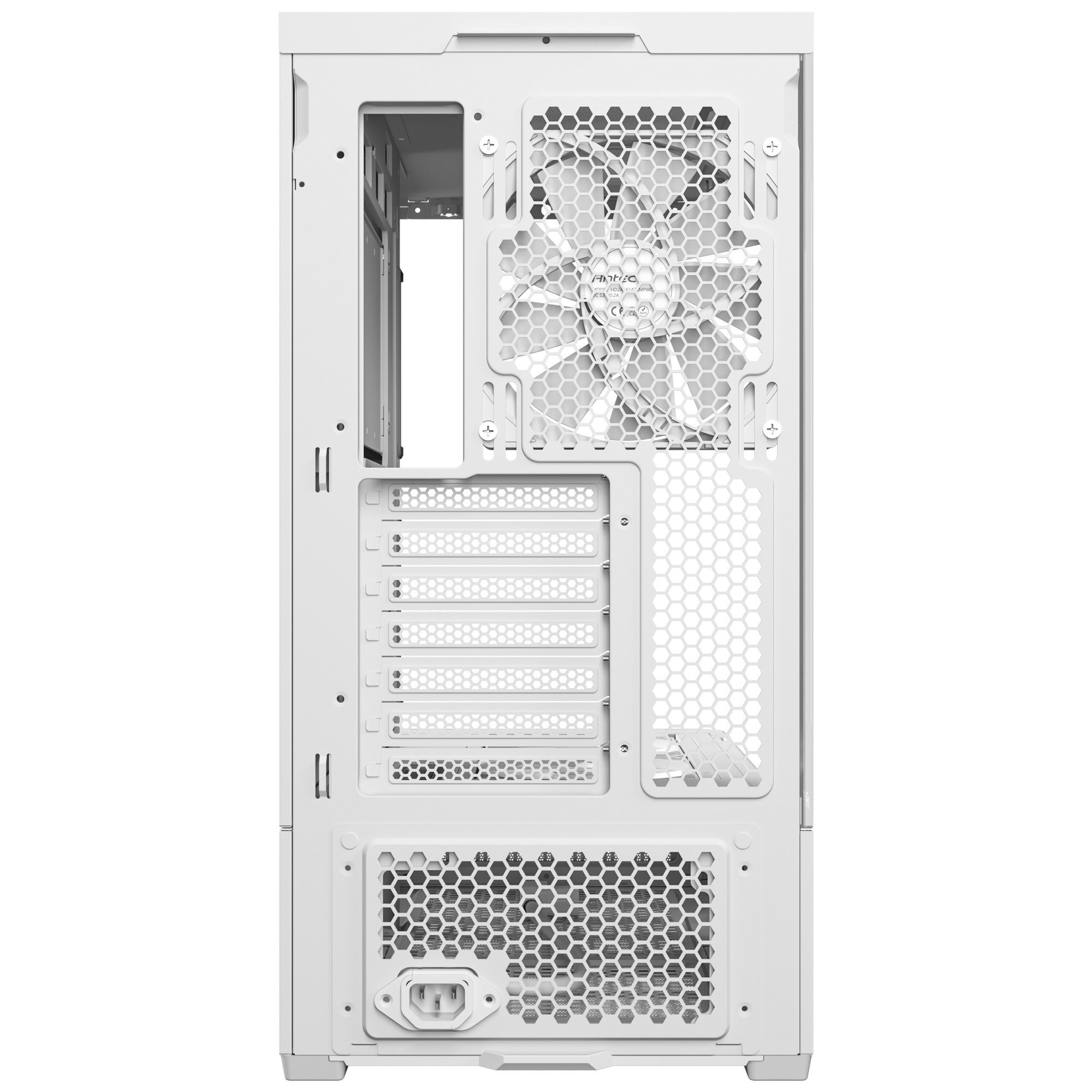 Antec c6 curve air midi tower behuizing (wit | 2x usb-a | 1x usb-c | tempered glass)