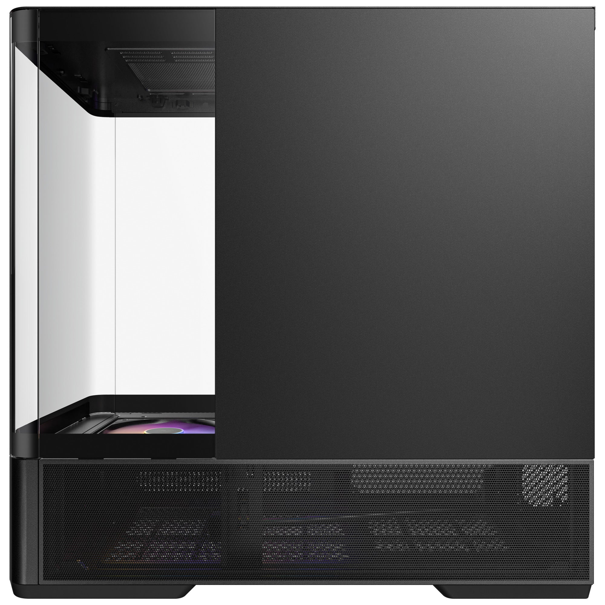 Antec c6 curve argb midi tower behuizing (zwart | 2x usb-a | 1x usb-c | tempered glass)