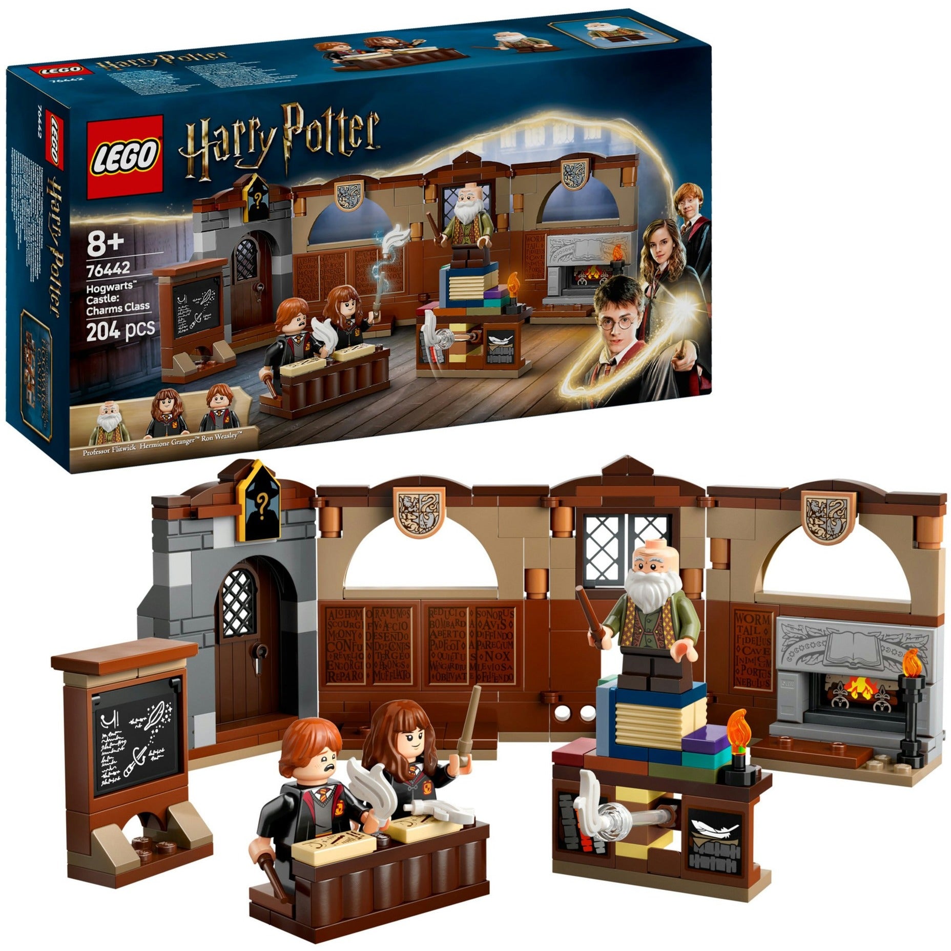 Lego 76442 harry potter kasteel zwijnstein: toverspreukenles