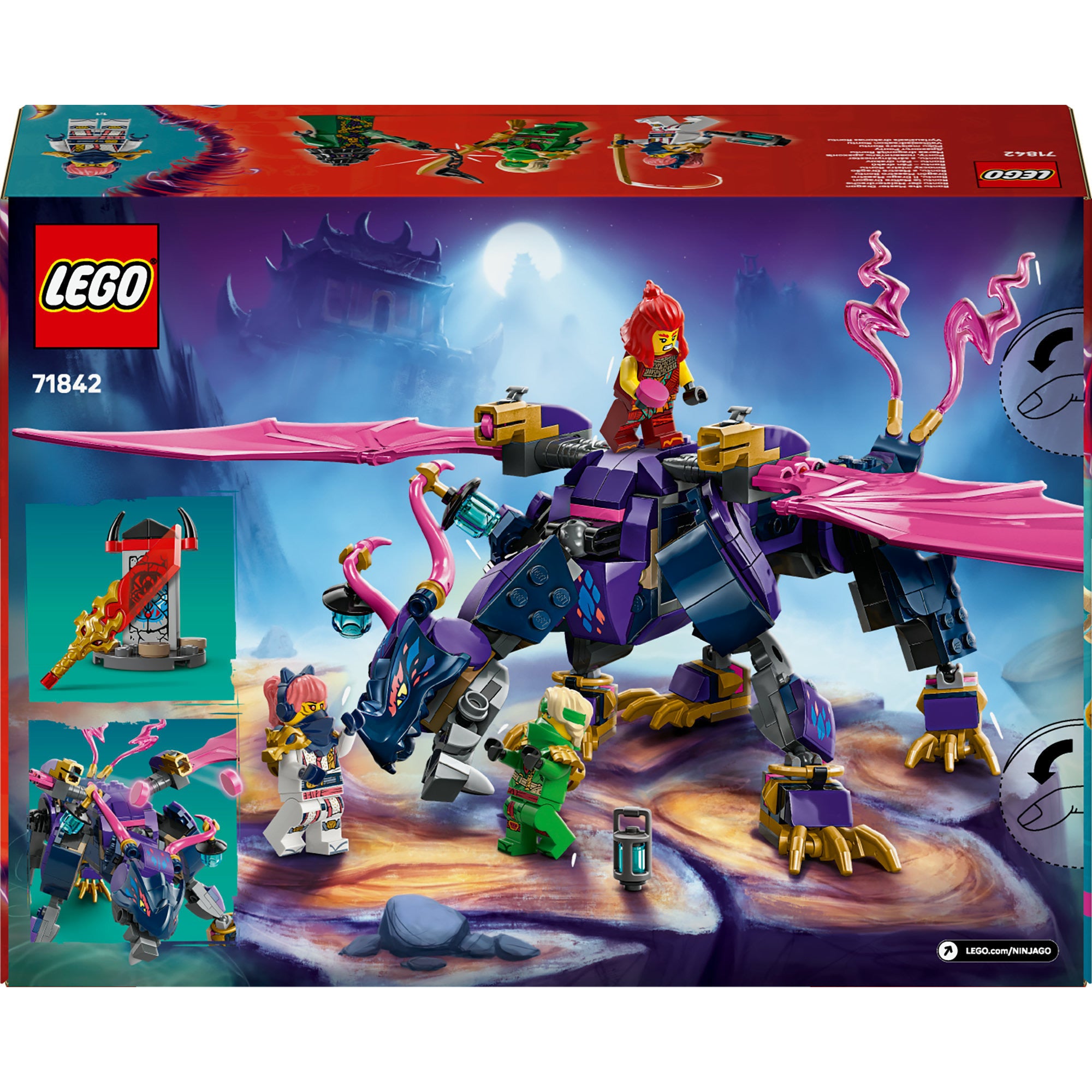 Lego 71842 Ninjago Rontu de Meesterdraak