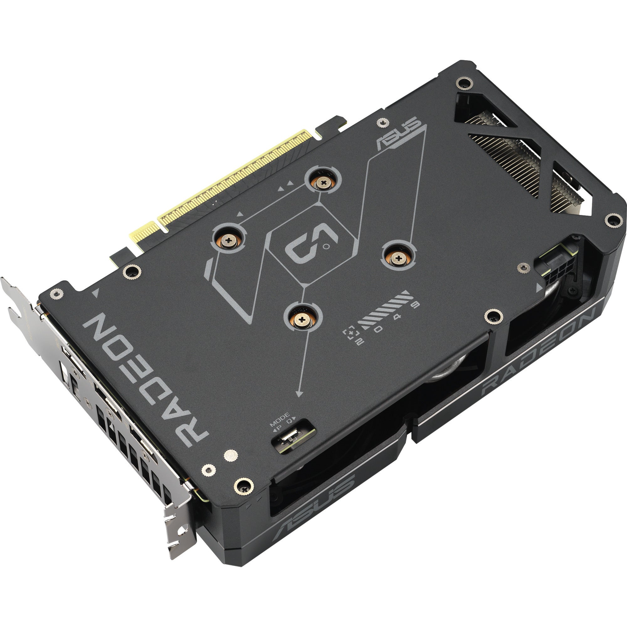 Asus dual radeon rx 9060 xt 16gb grafische kaart (zwart, 2x displayport, 1x hdmi)