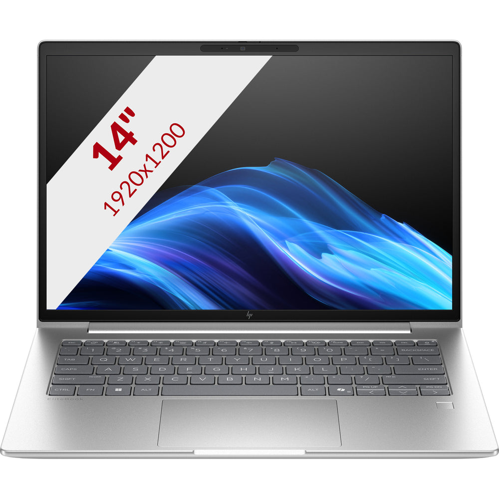 Hp elitebook 6 g1a ai (ad3r1et) 14 laptop (zilver | ryzen 7 250 | radeon 780m | 16 gb | 512 gb ssd)