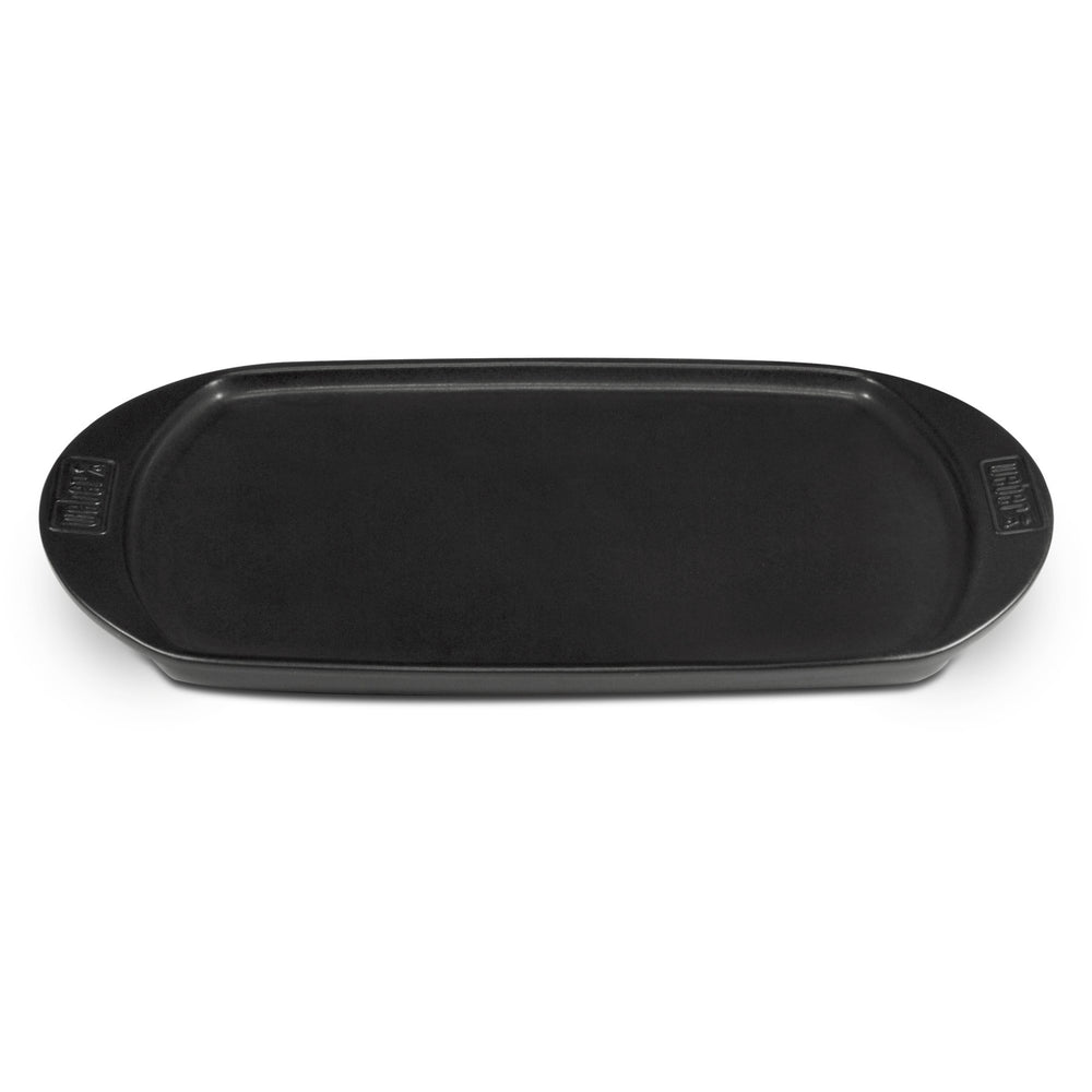 Weber bakplaat grillplaat (zwart, 40 x 22 cm)