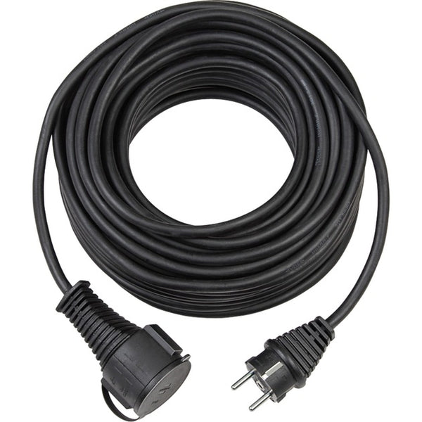 Brennenstuhl kwaliteits verlengsnoer 10m (ip44, kabel voor buiten) zwart