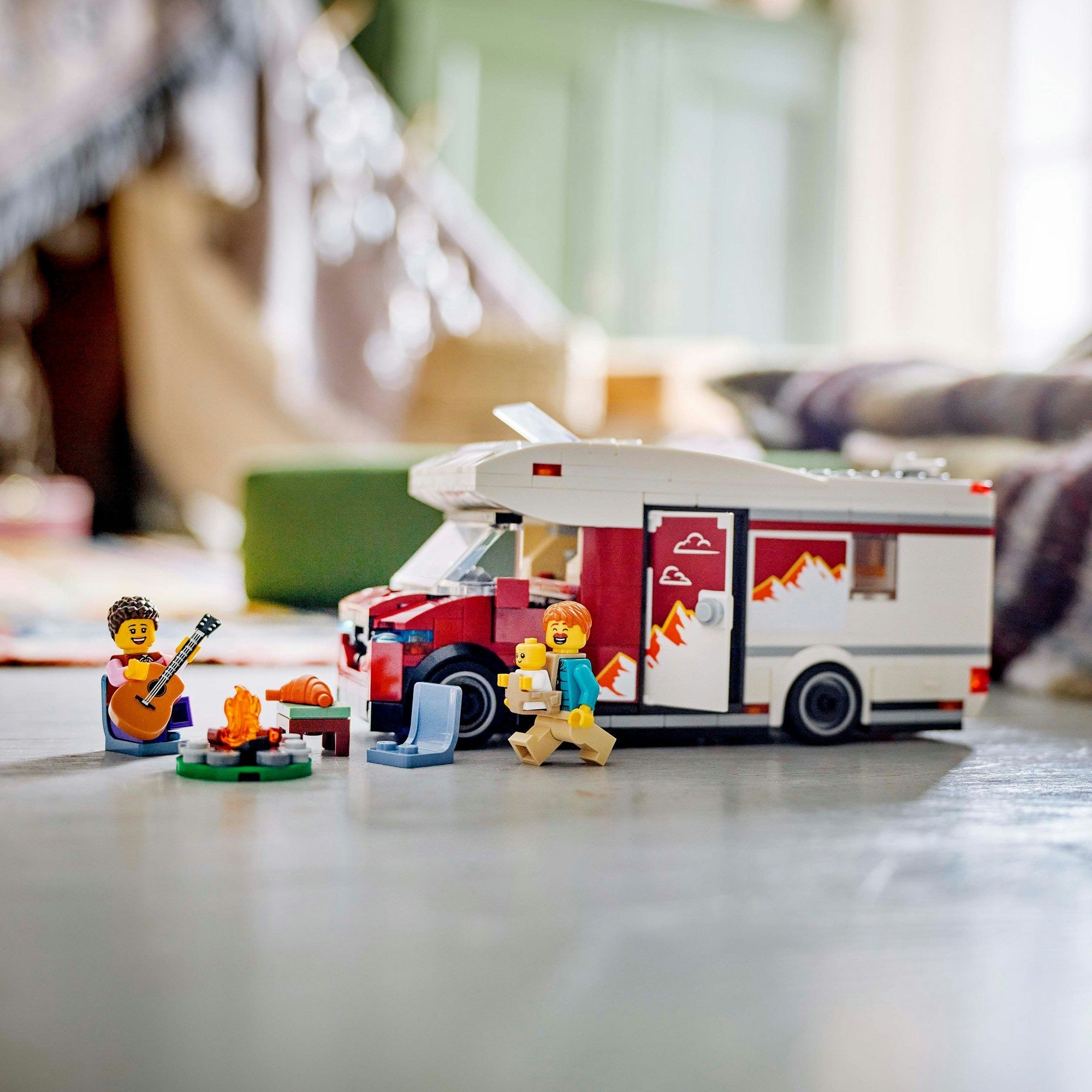 Lego city avontuurlijke camper voertuigset - 60454