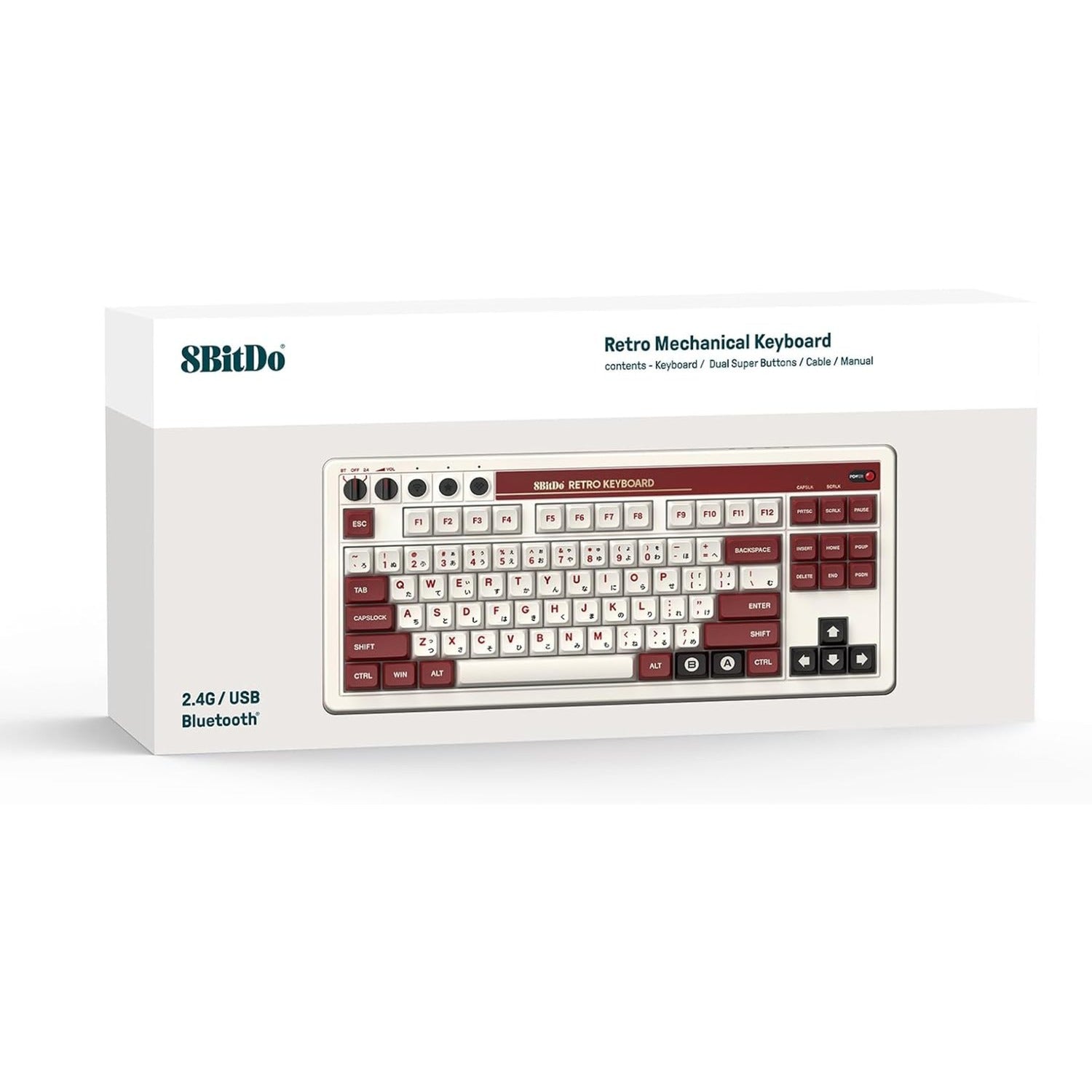 8BitDo Retro Mechanisch Toetsenbord Fami Edition