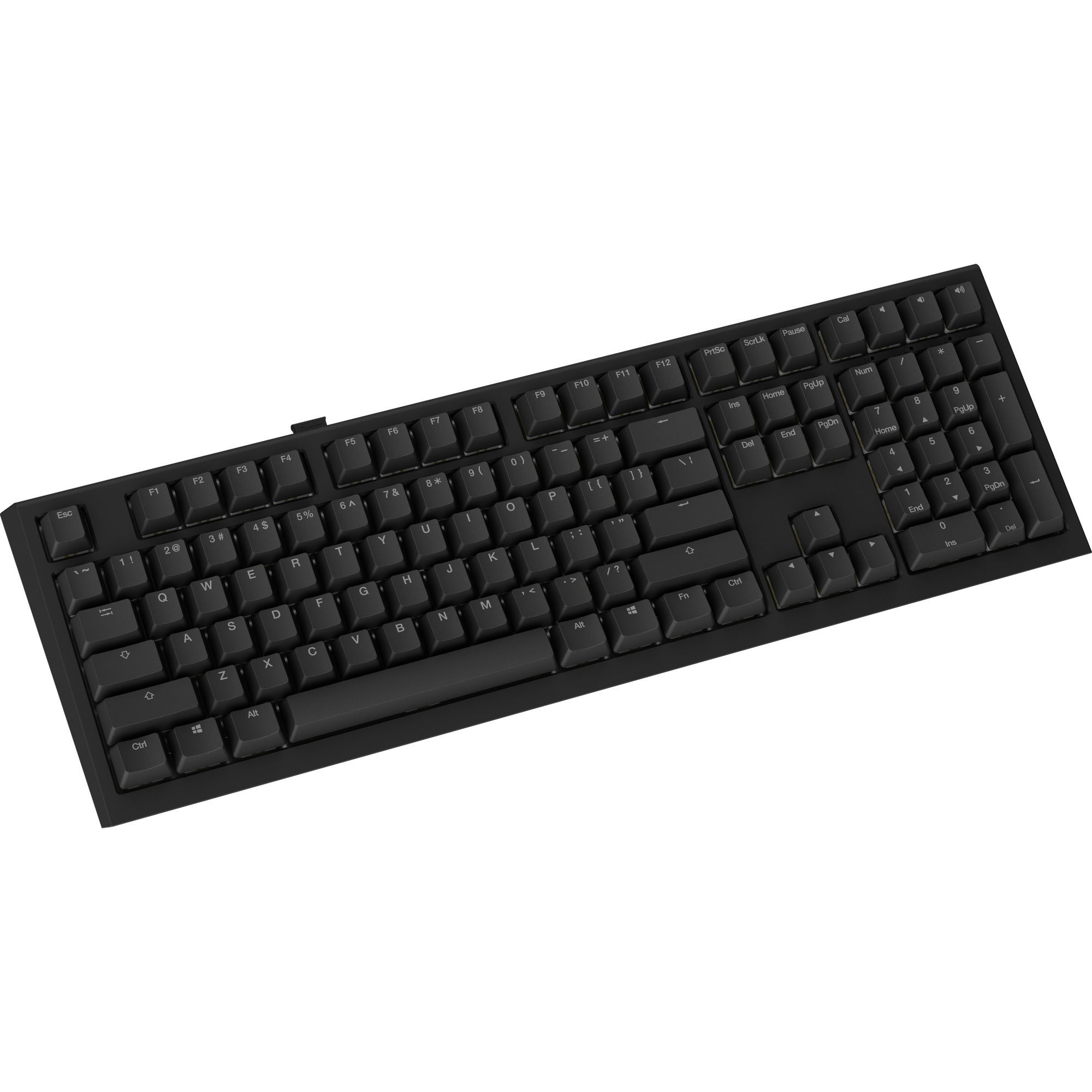 Ducky one x wireless rgb mechanisch toetsenbord (zwart, us lay-out (qwerty), inductive, 100%, hot-swappable, pbt, 2.4 ghz | bluetooth | usb-c)