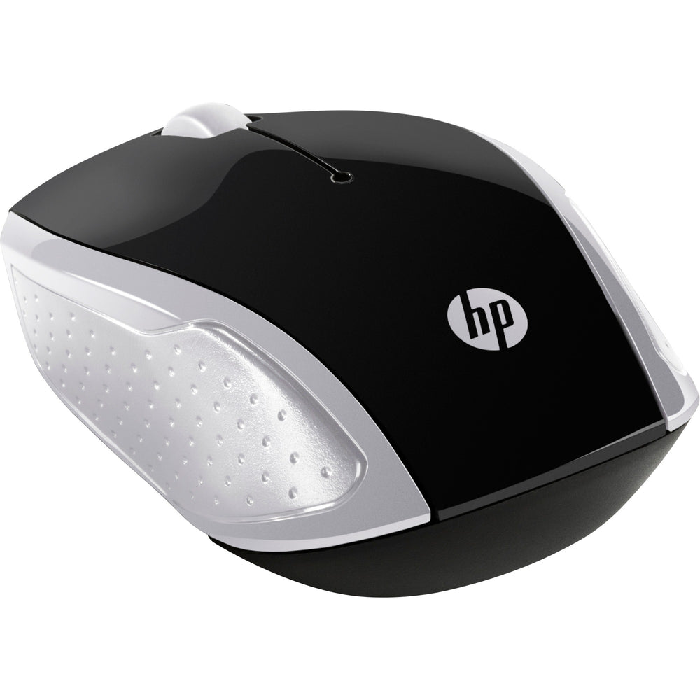 Hp draadloze muis 200 (zwart zilver, 1000 dpi)