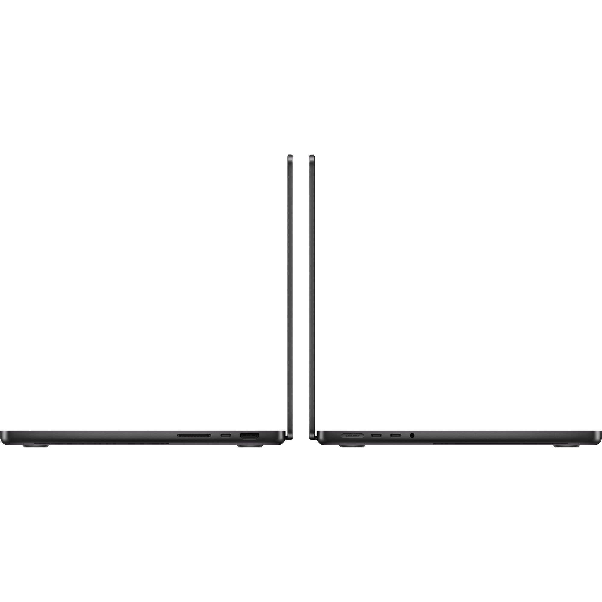 Apple macbook pro 2023 14 (mrx43n a) refurbished laptop (zwart | m3 pro 12 core | 18‑core gpu | 18 gb ram | 1 tb ssd)