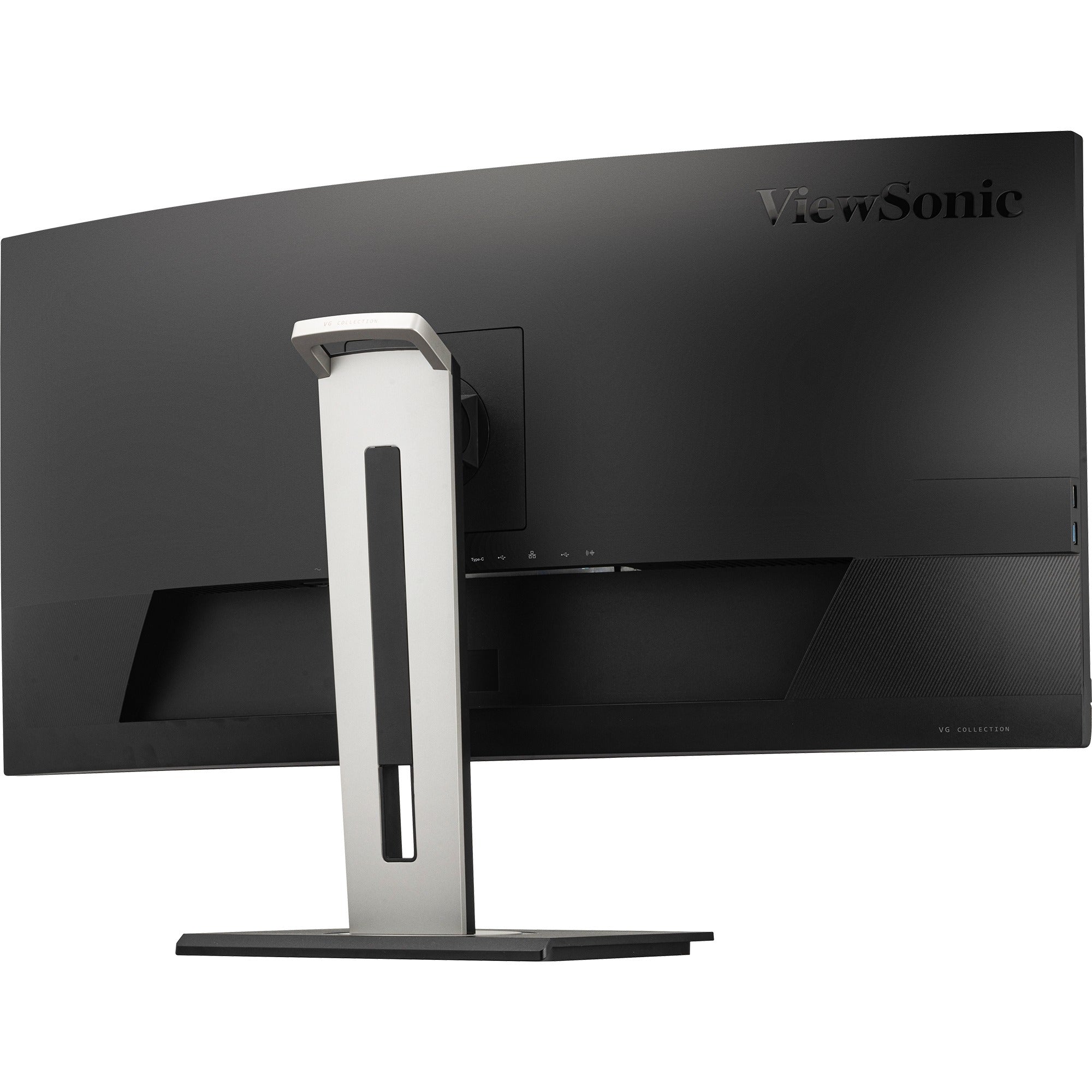 Viewsonic uwqhd curved docking monitor vg3456c 34 ultrawide (zwart (mat), 2x hdmi, 1x displayport, usb-a, usb-b, usb-c, lan, audio)