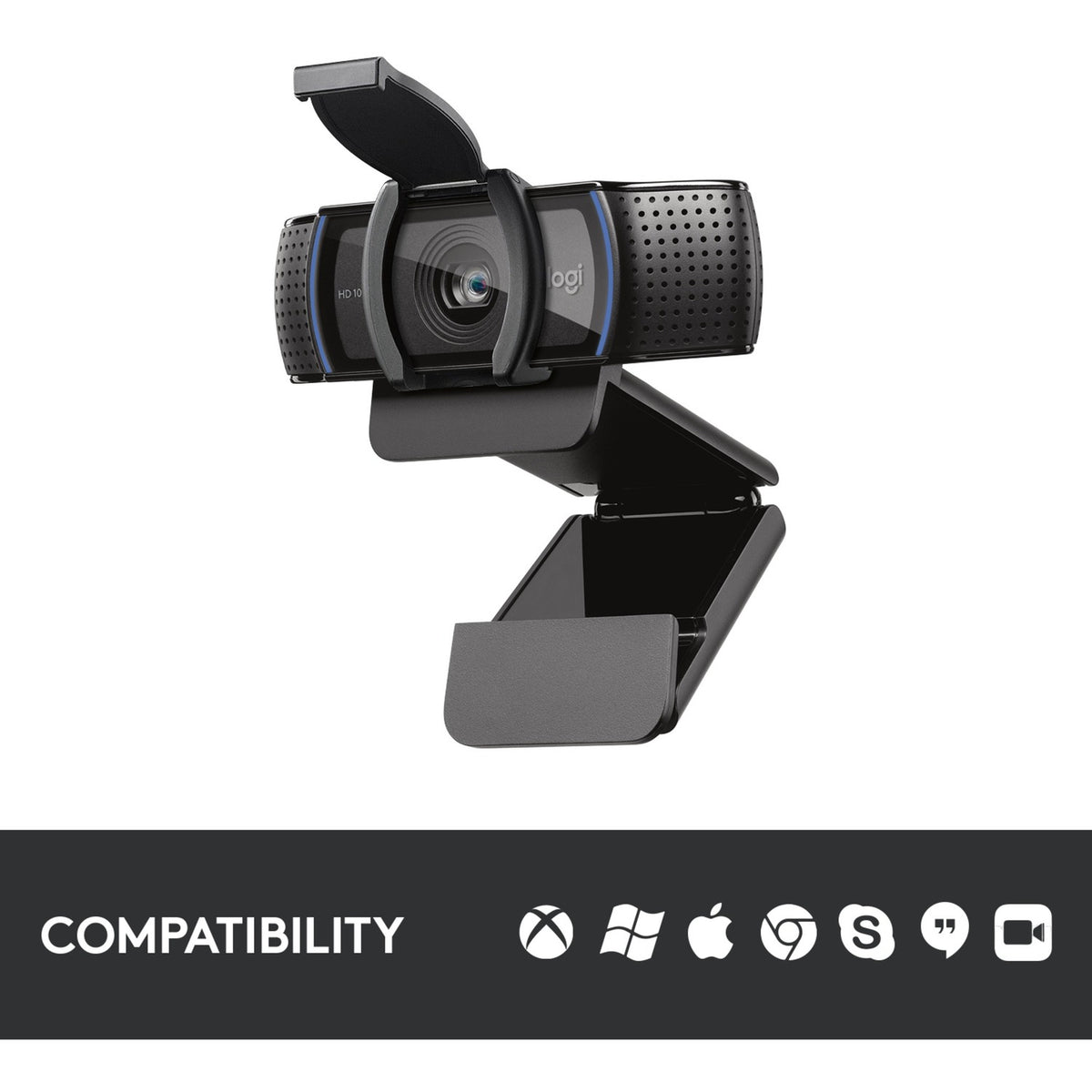 Webcam logitech 960-001252 zwart 1,5 m