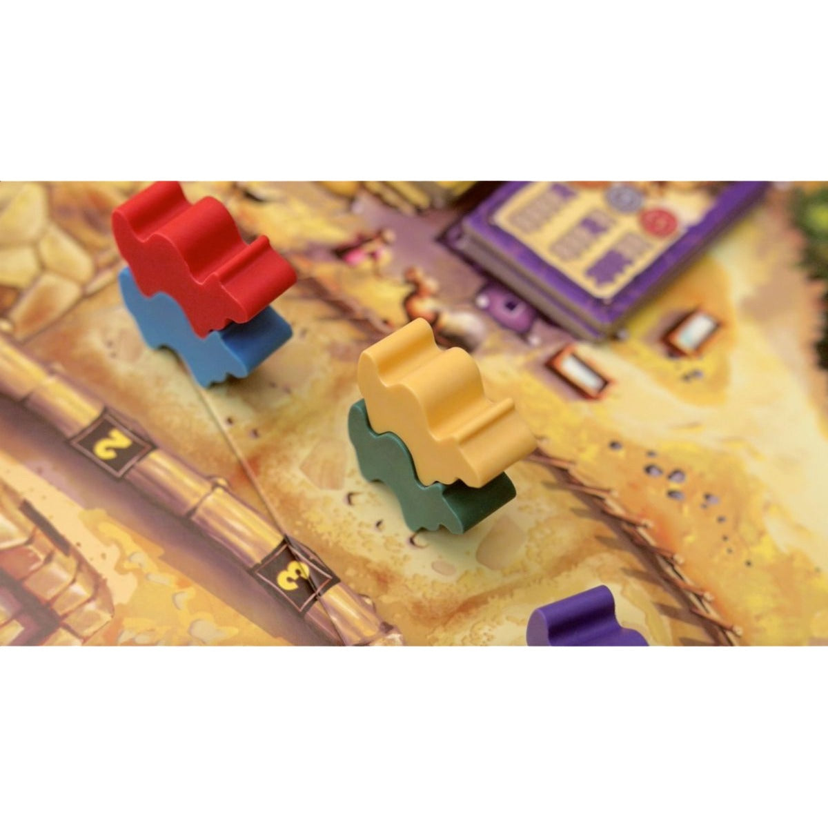 Asmodee eggertspiele camel up - bordspel kamelenrace - nieuwe editie met 3d palmboom