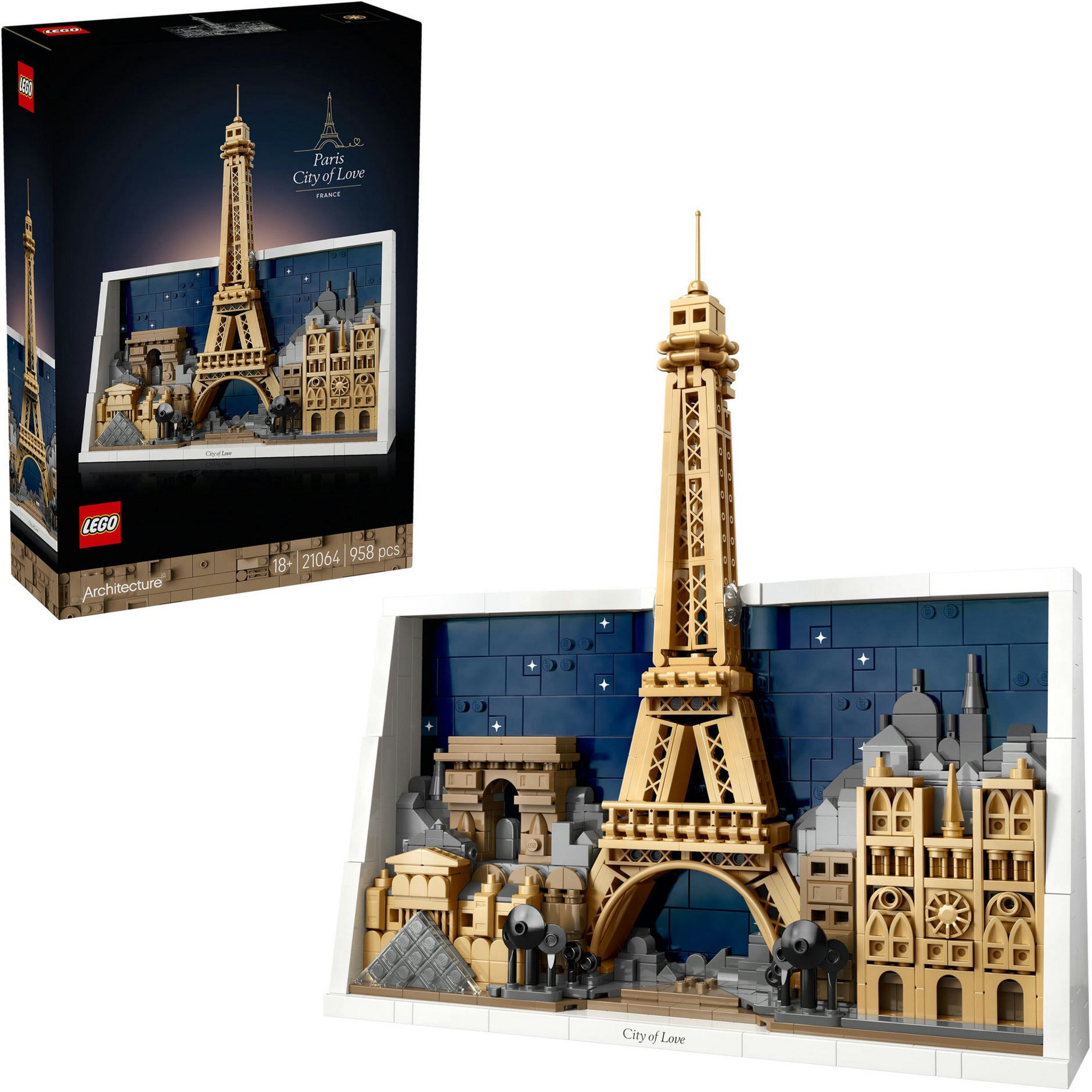 Lego ® architecture parijs – stad van de liefde - 21064
