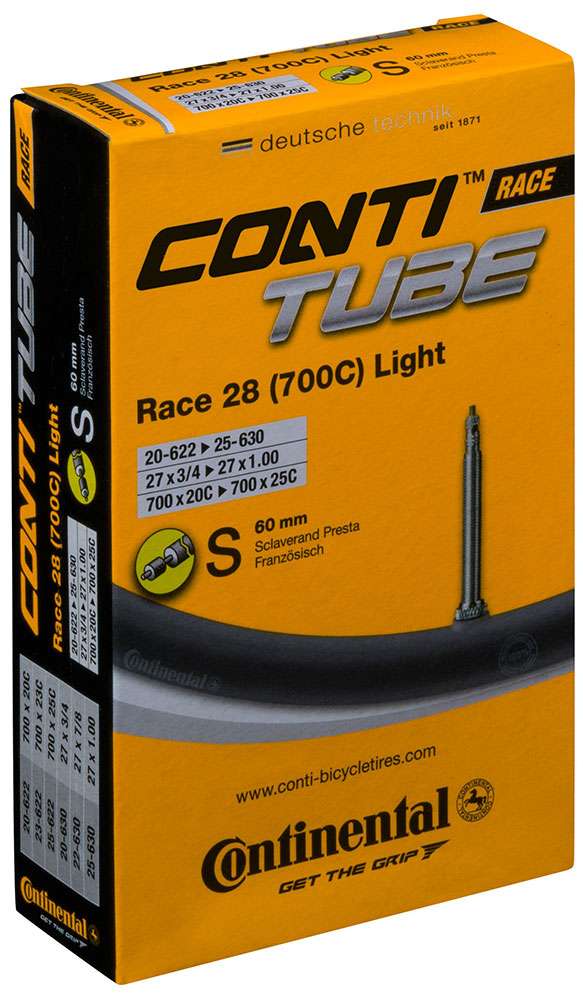 Continental race 28 light s60 tube
