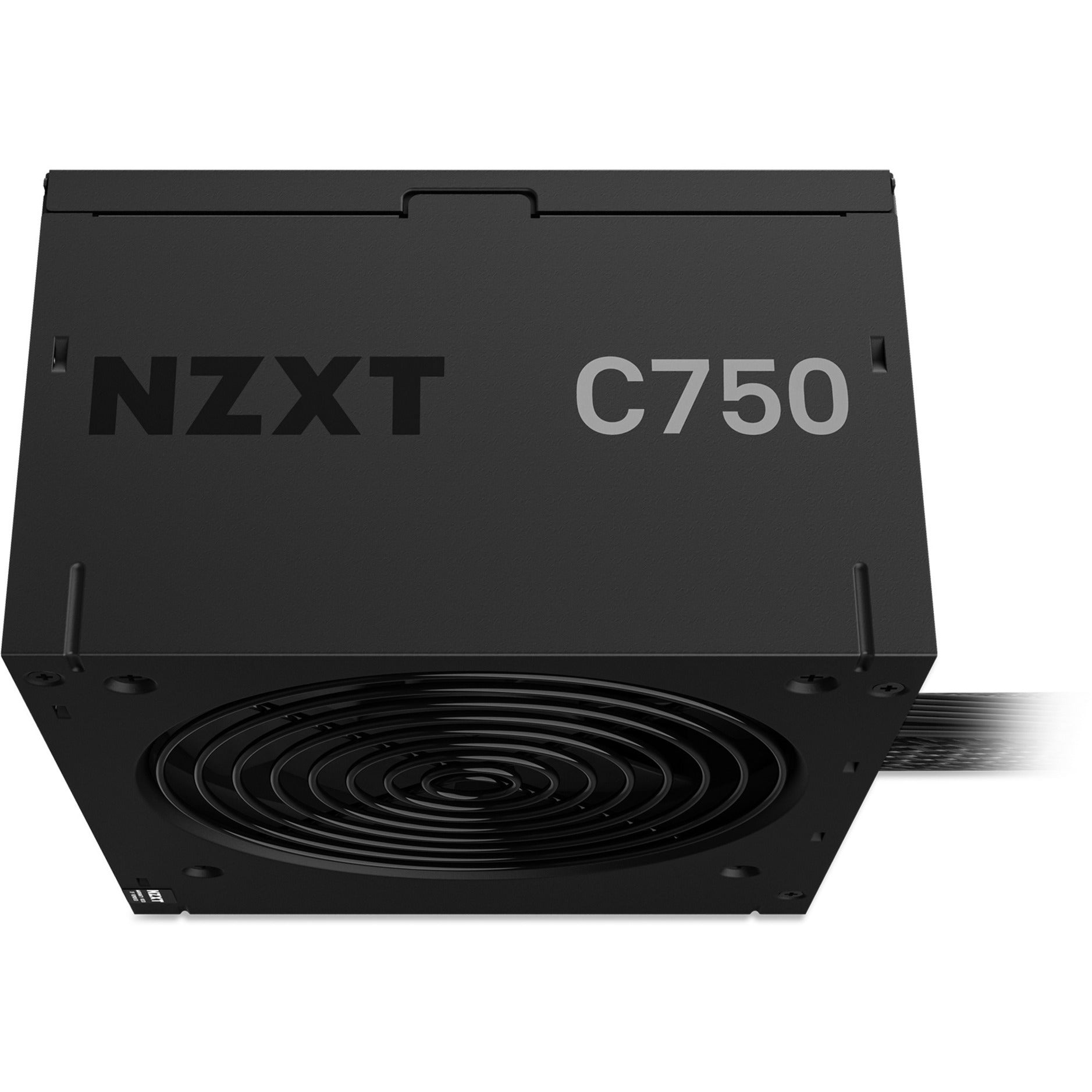 Nzxt c750 bronze modulaire 750 watt voeding (zwart, 1x 12v-2x6, 4x pcie)