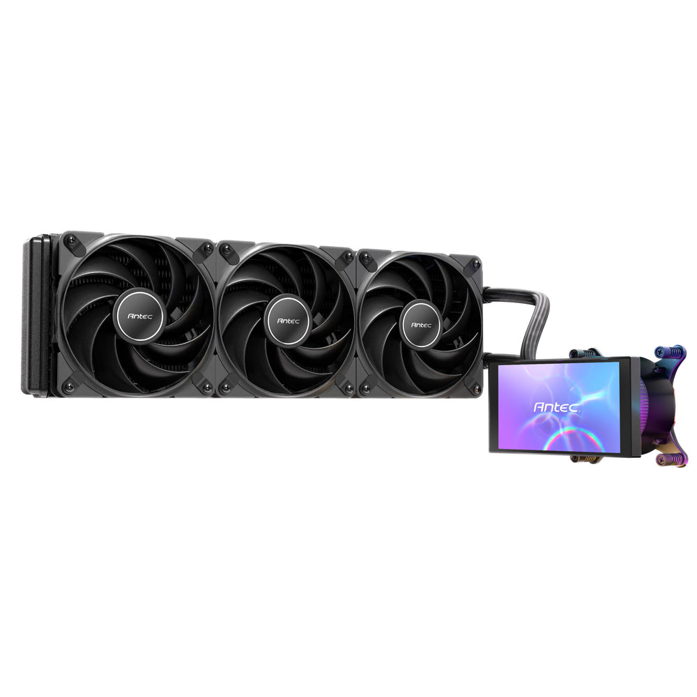 Antec vortex view 360 waterkoeling (zwart)