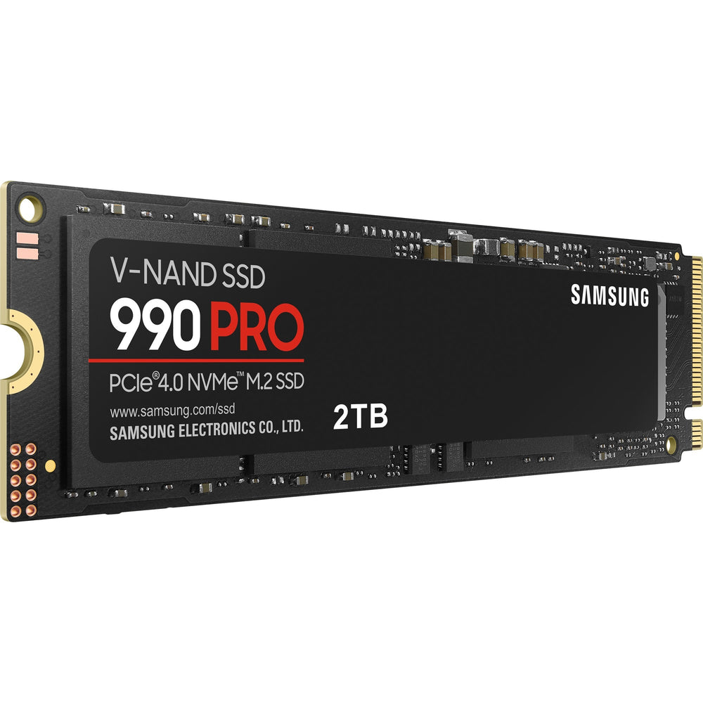 Samsung 990 pro 2 tb ssd (mz-v9p2t0bw, pcie gen 4.0 x4, nvme 2.0)