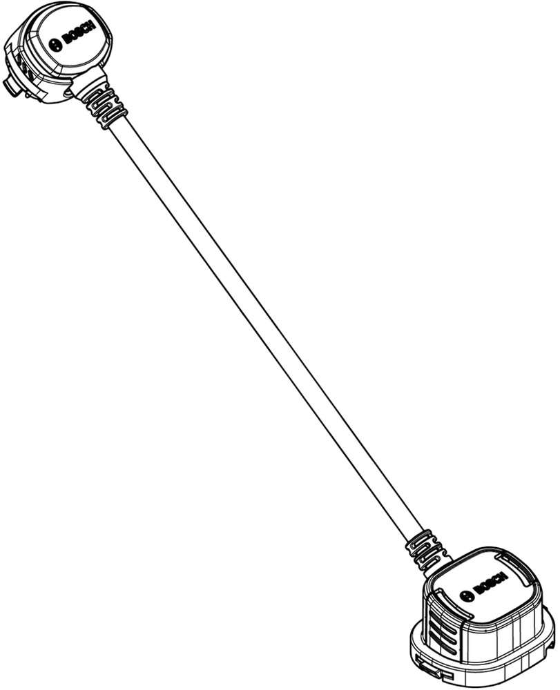 Bosch powermore cable - cable routing in the direction of the battery holder (bch3923)