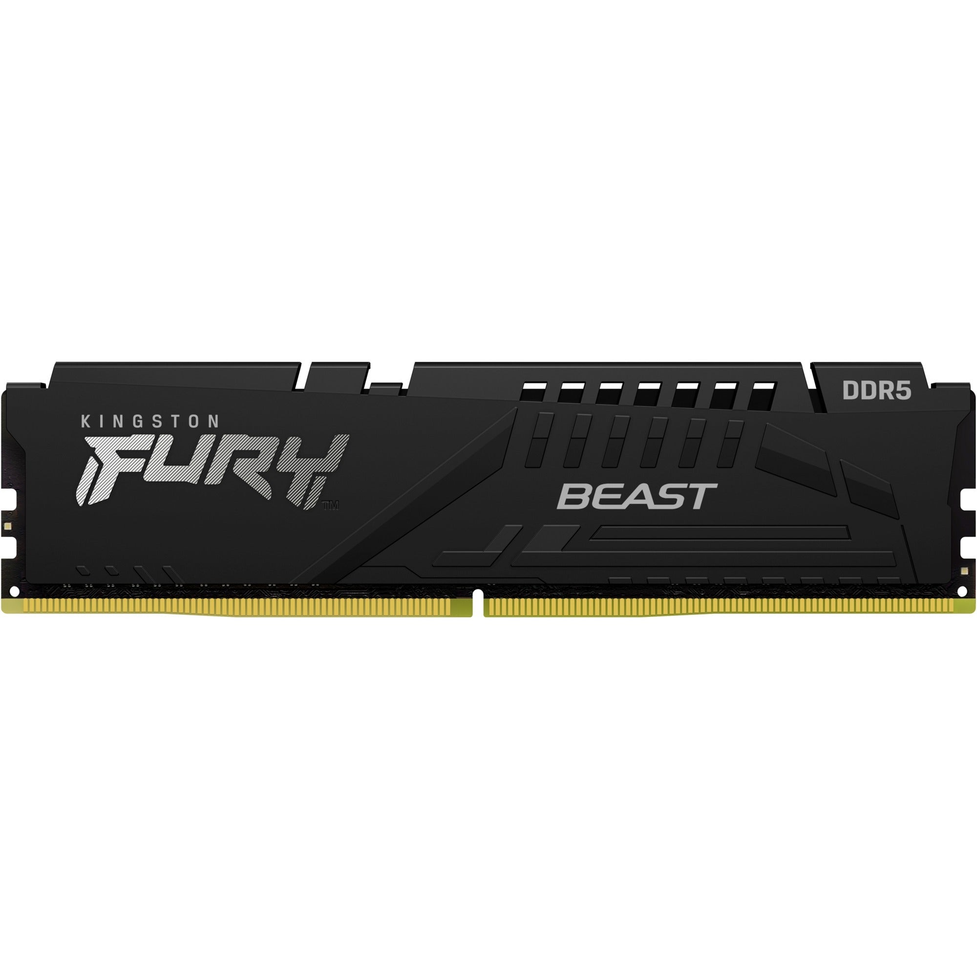 Kingston fury beast 16 gb ddr5-5200 (1x 16 gb) werkgeheugen (zwart, kf552c40bb-16, xmp 3.0)
