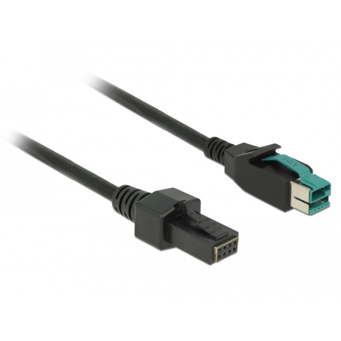 DeLOCK DeLOCK PoweredUSB kabel mannelijk 12 V > 2 x 4 pin mannelijk voor P
