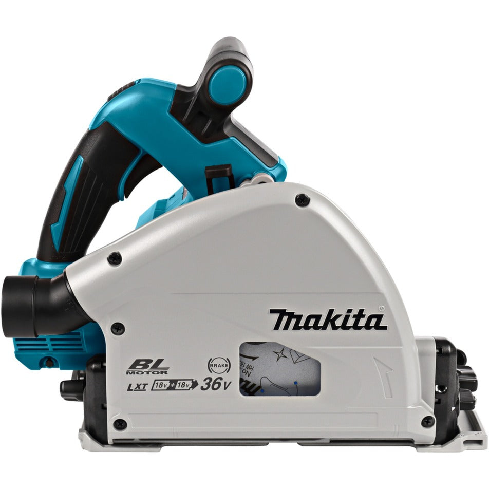 Makita dsp600zj2 accu invalzaag lxt 2x18v met geleiderail en tas | zonder accu's en lader