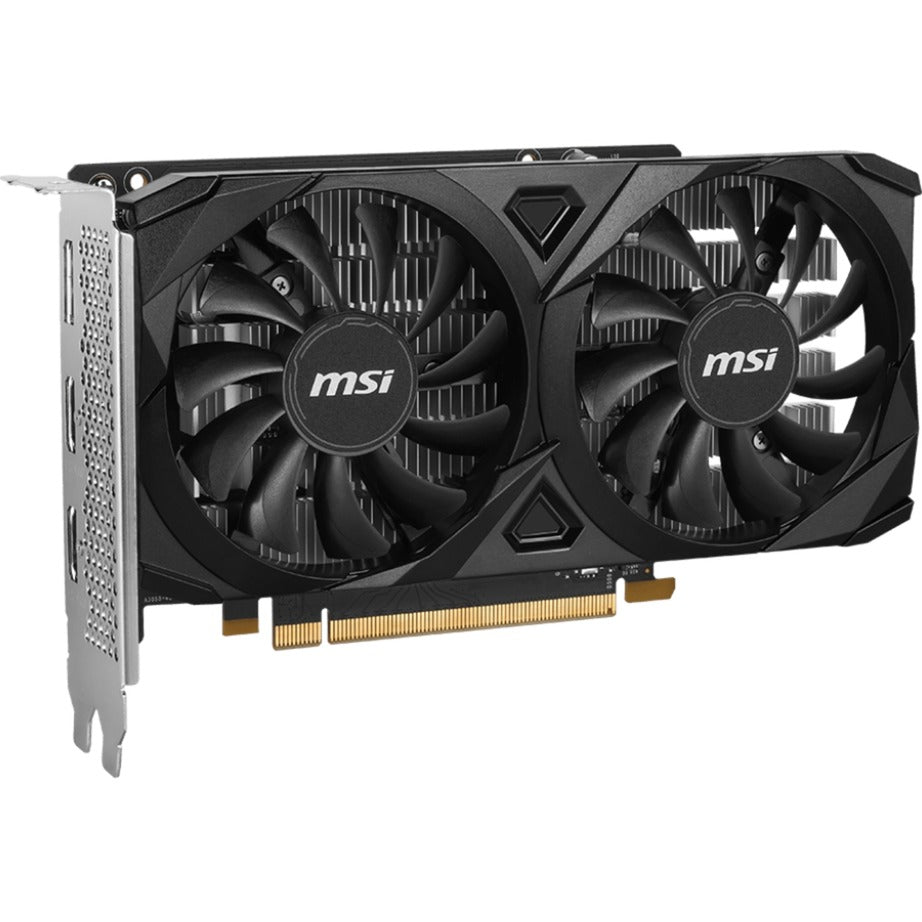 Msi geforce rtx 3050 ventus 2x e 6g oc grafische kaart (2x hdmi, 1x displayport, dlss)