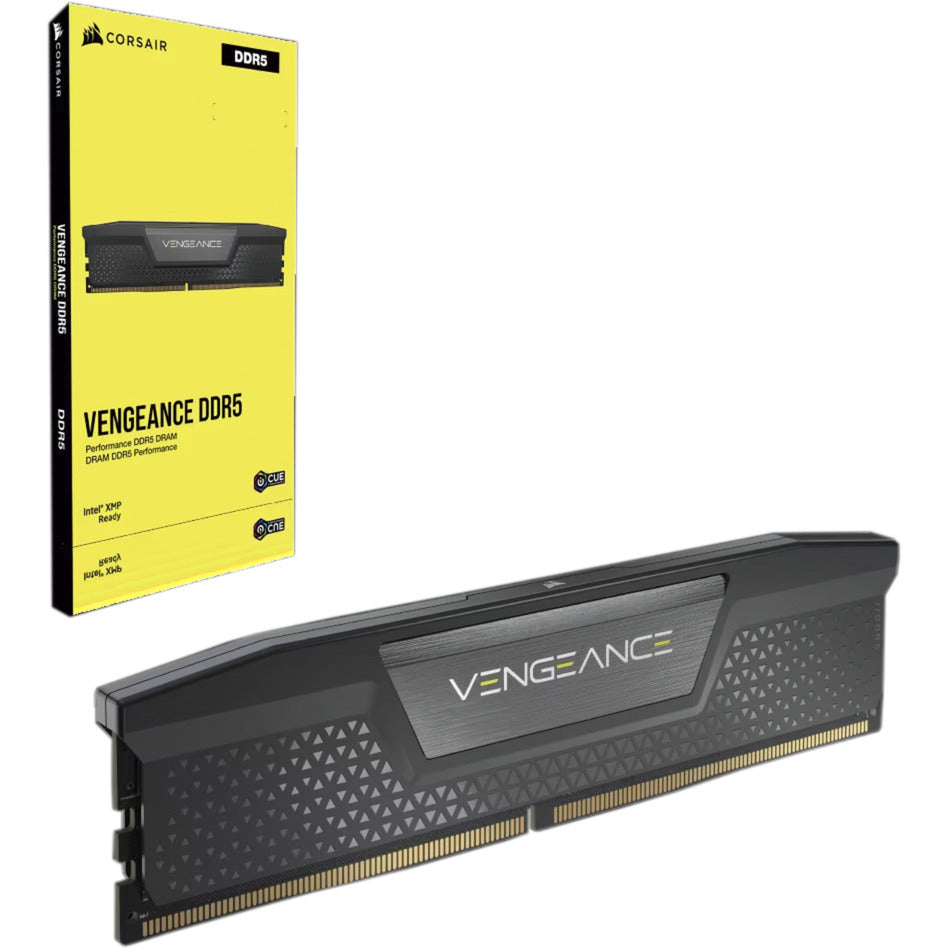 Corsair vengeance 32 gb ddr5-6000 (2x 16 gb) werkgeheugen (grijs, cmk32gx5m2b6000z38, xmp, expo)