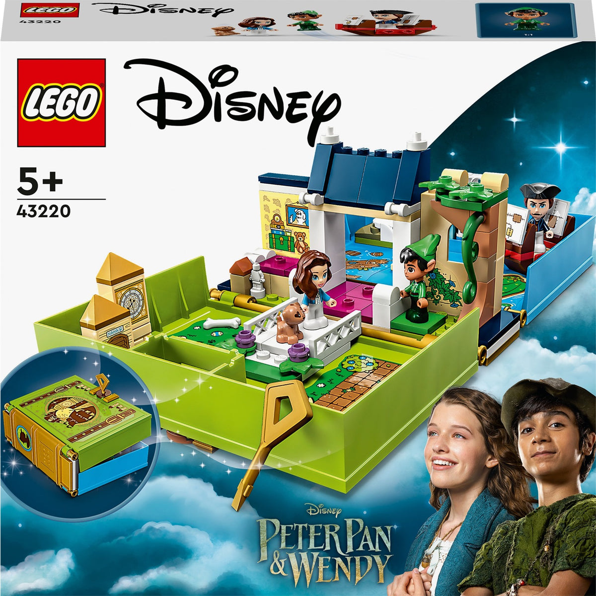 Lego Disney Peter Pan & Wendy's Storybook Adventure Set