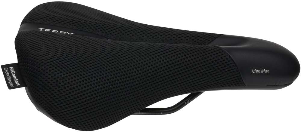 Terry zadel Fisio Climavent max gel heren zwart