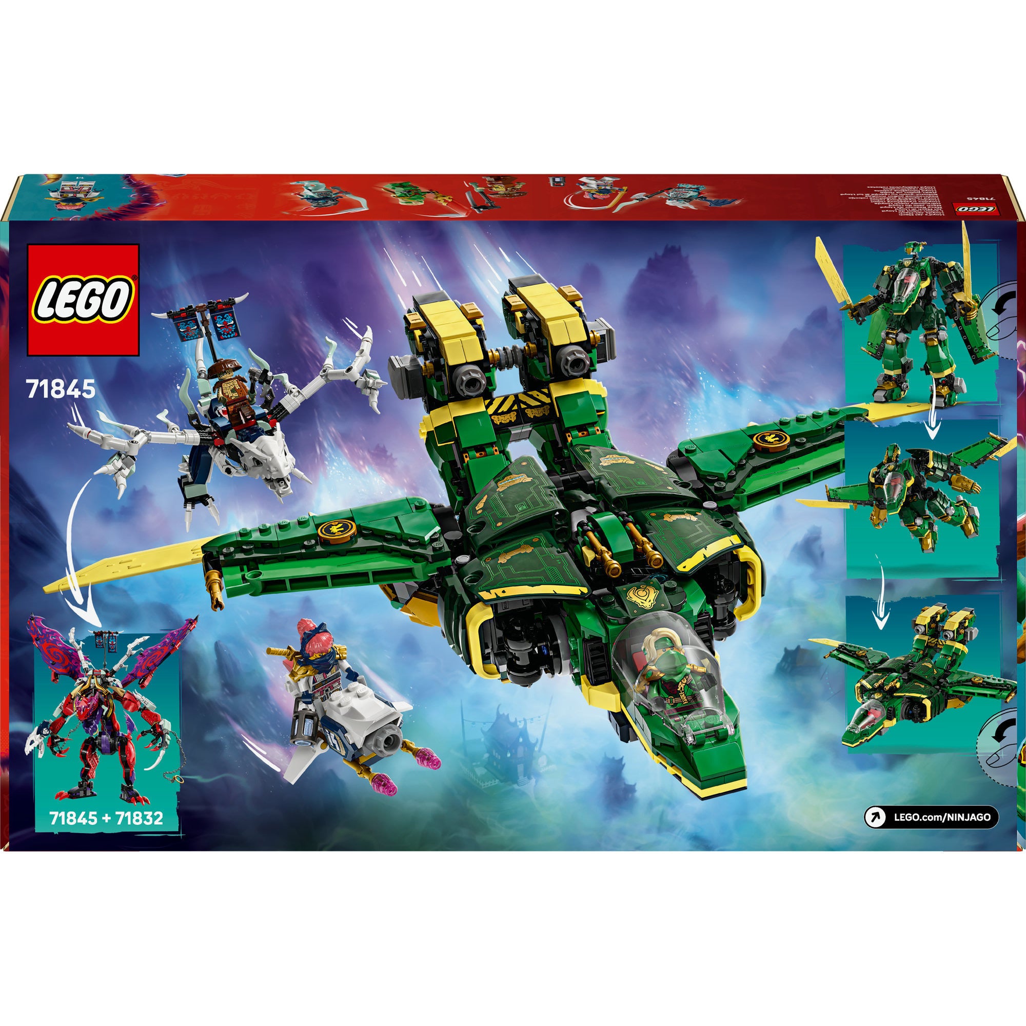 Lego 71845 Ninjago Lloyds vliegtuigmecha