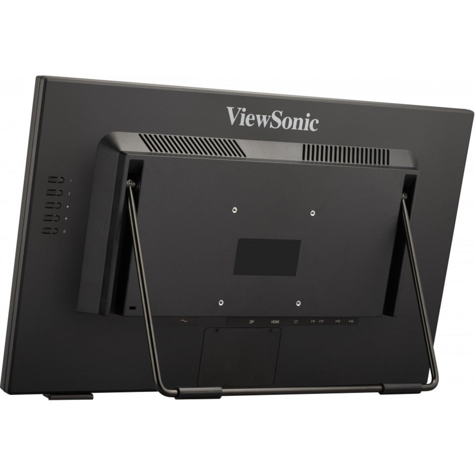 Viewsonic frameless touch monitor met 10-punts pcap 24 (zwart, hdmi, displayport, vga)