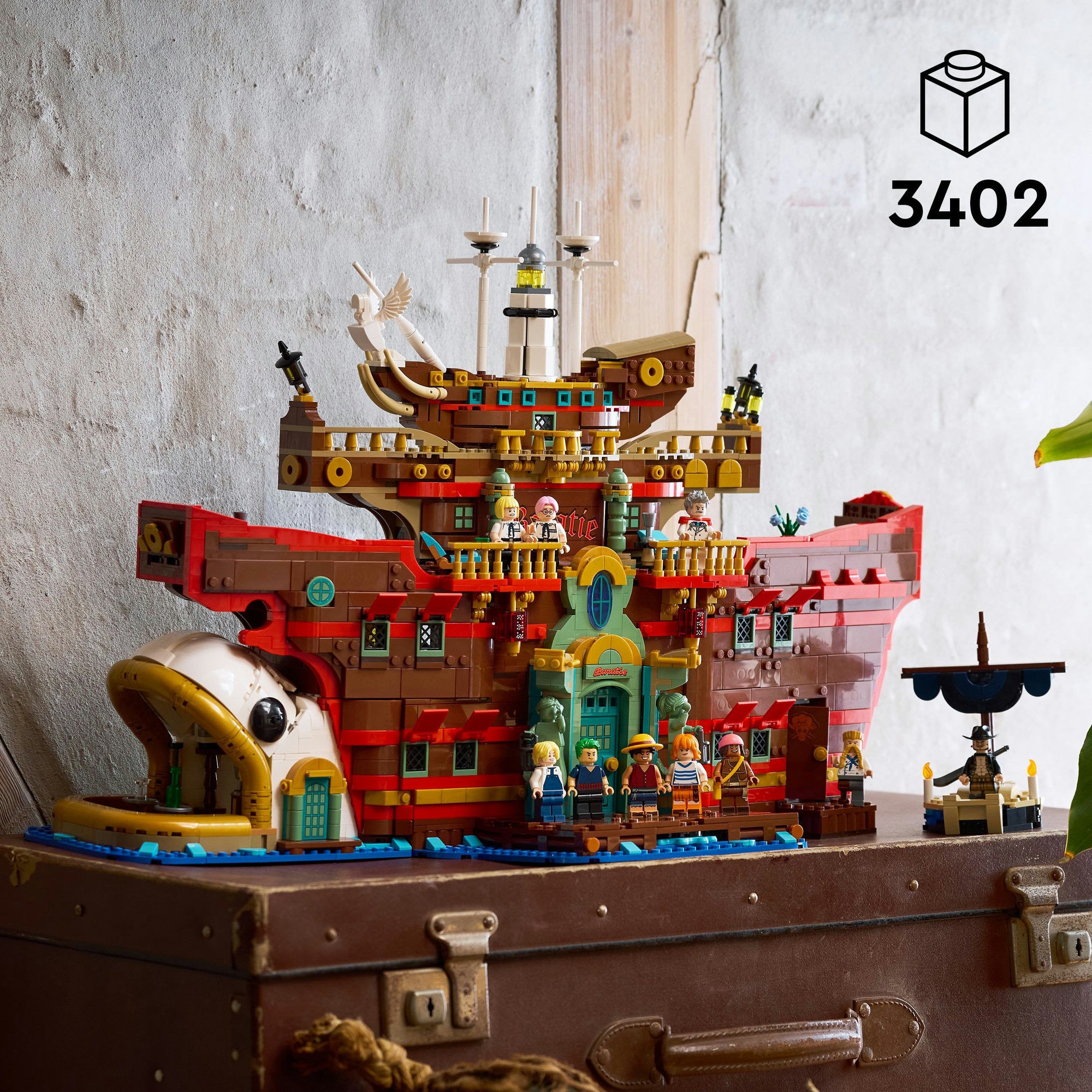 Lego ® one piece het drijvende restaurant baratie - 75640