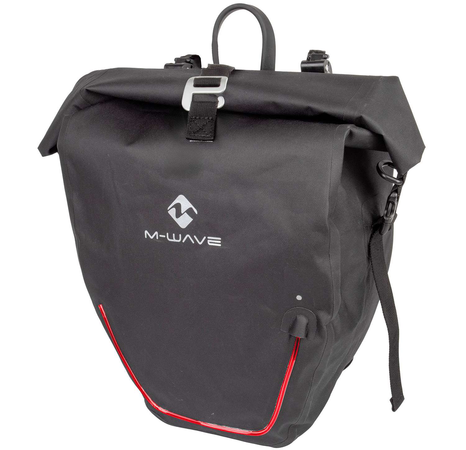 M-wave downtown ridebag evident carrier bag with led