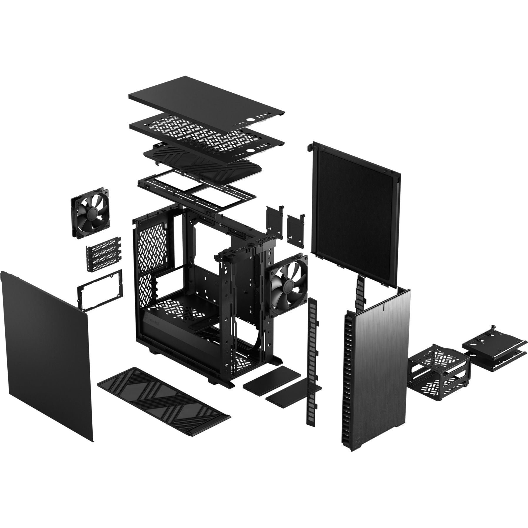Fractal Design Fractal Design Define 7 Mini Zwart Effen