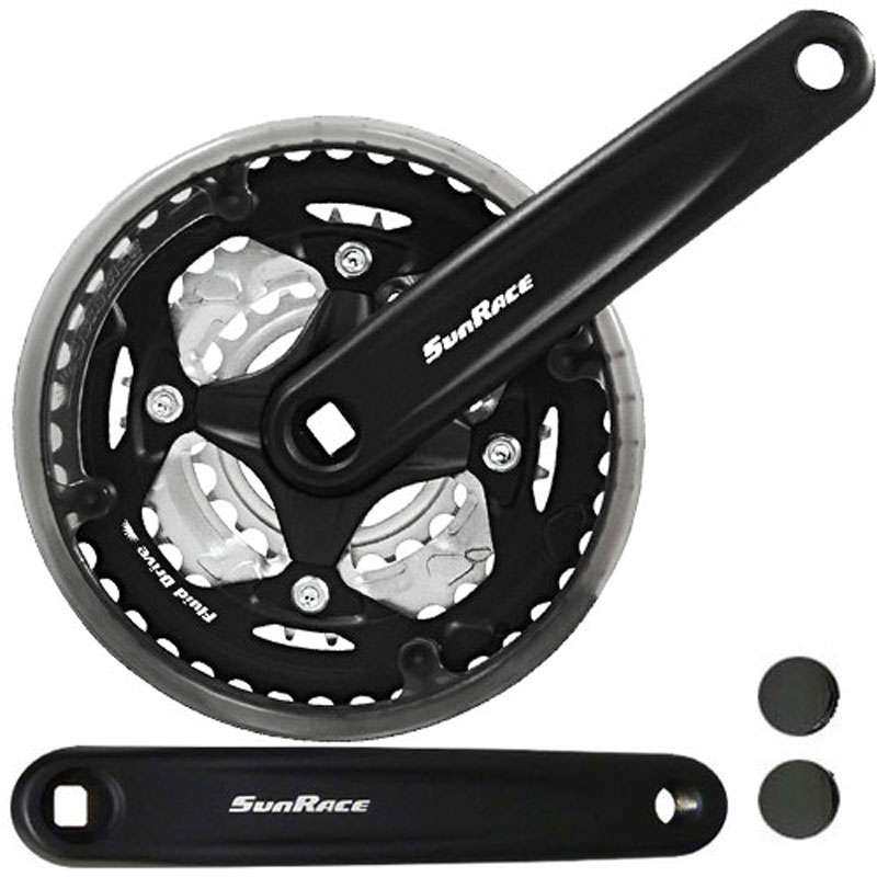 Sunrace crankstel fcm513 24-34-42 152mm -3mm