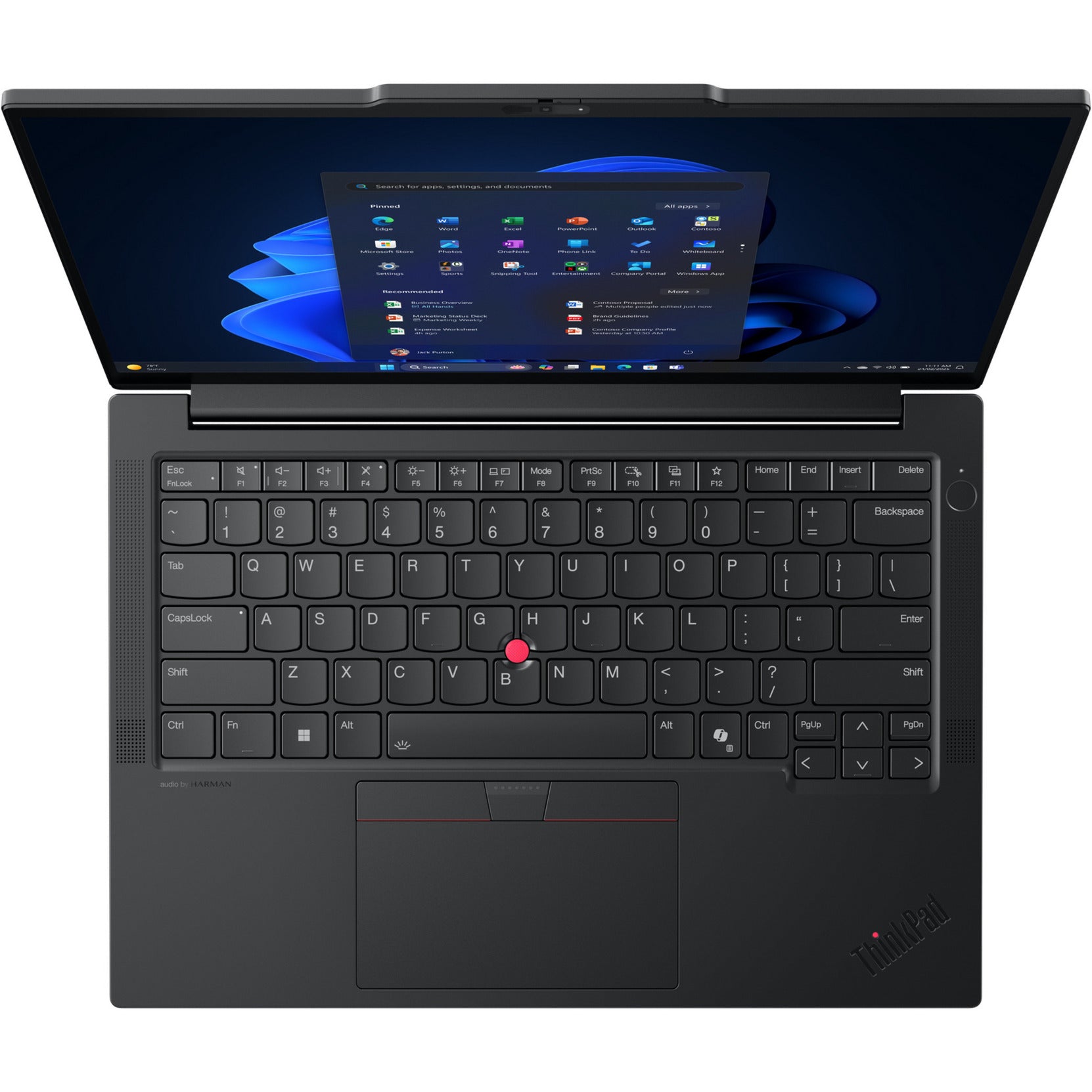 Lenovo thinkpad e14 gen 7 (21sx002hmh) 14 laptop (zwart | ultra 5 225u | intel graphics | 16 gb | 512 gb ssd)