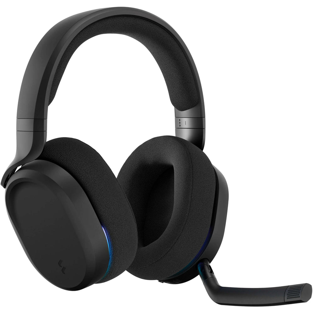 Fractal design scape dark over-ear gaming headset (zwart, pc, mac, playstation 4 5, nintendo switch, bluetooth)