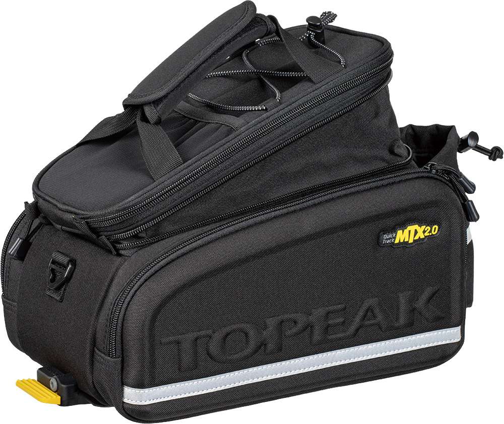 Topeak mtx 2.0 trunkbag dx trunklock pannier rack bag