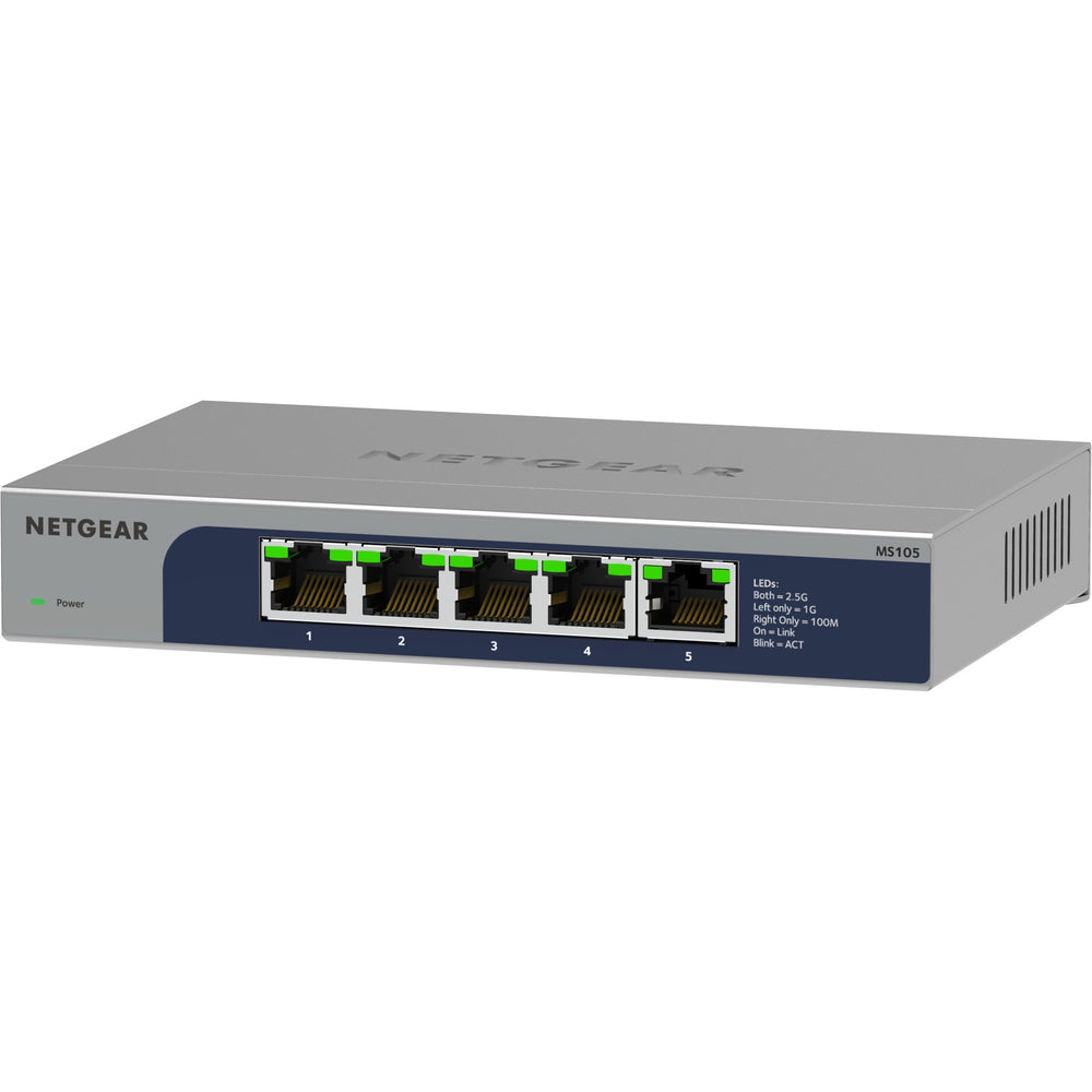 Netgear 5-poorts Multi-Gigabit 2,5G Ethernet Onbeheerde swi