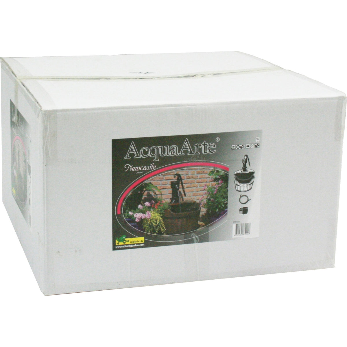 Ubbink acquaarte - newcastle water ornament (brown black)