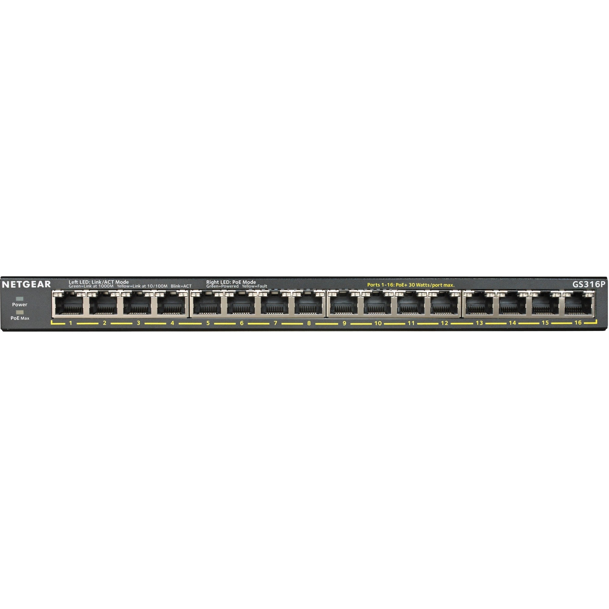 Netgear gs316p switch