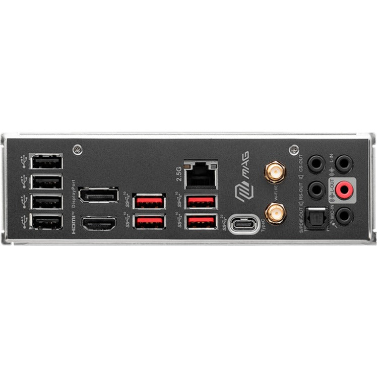 Msi mag b760 tomahawk wifi socket 1700 moederbord (zwart, raid, 2.5 gb-lan, wi-fi 6e, bt, sound, atx)