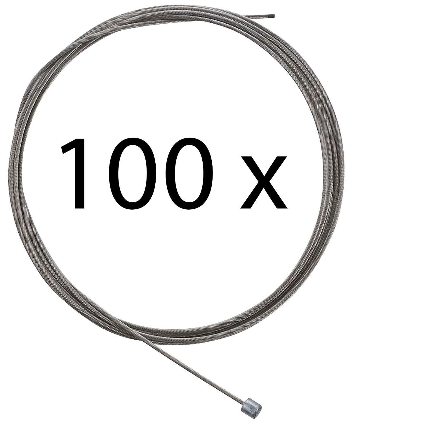 Shimano Schakel binnenkabel 1,2 x 2100mm (100 stuks)