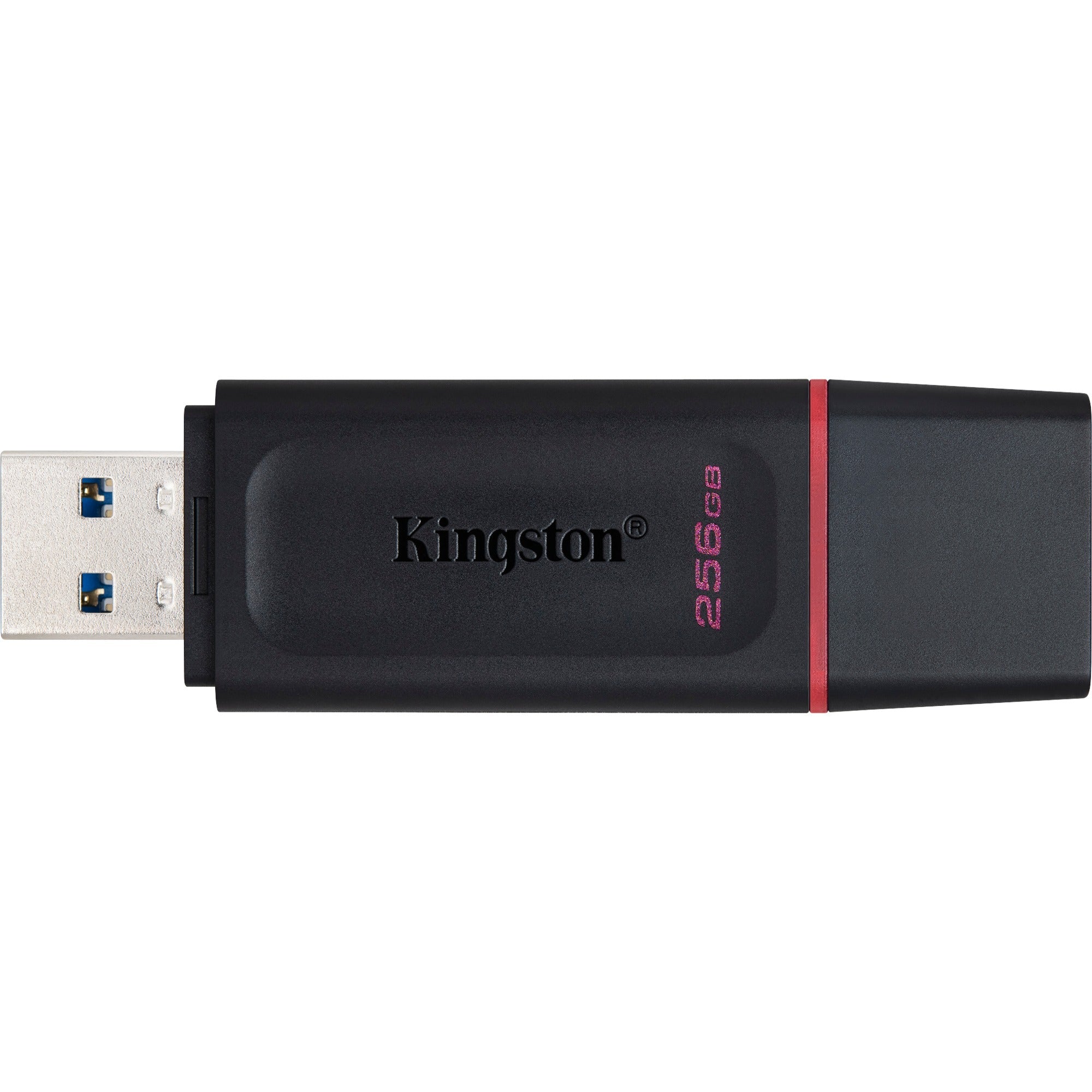 Kingston datatraveler exodia 256 gb usb-stick (zwart rood, dtx 256gb)