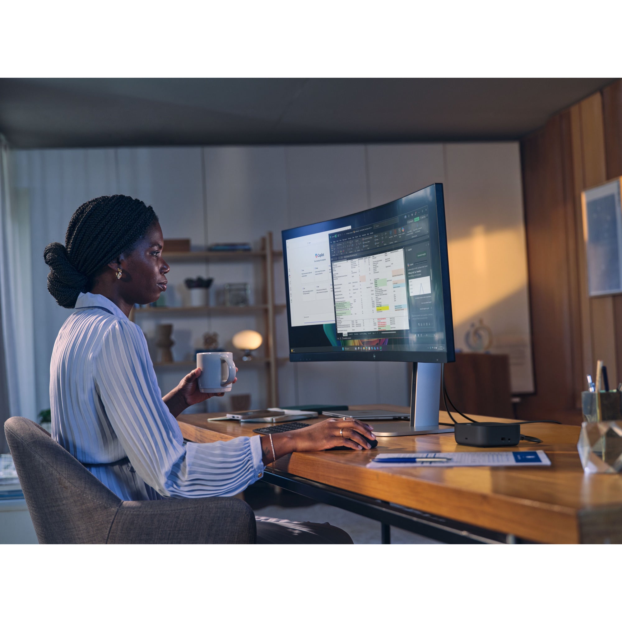 Hp usb-c 100w g6 dockingstation (zwart)
