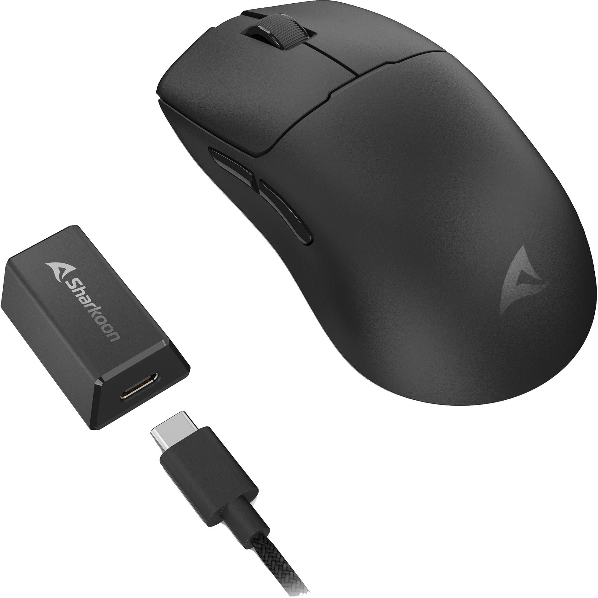 Sharkoon skiller sgm70w gaming muis (zwart, 400 - 26.000 dpi)